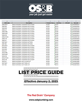 OS&B USA List Price Guide - US01-23LPG (Excel)