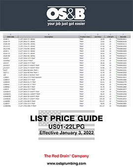OS&B USA List Price Guide - US01-22LPG (Excel)